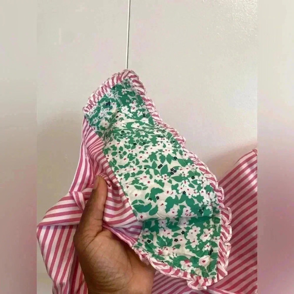 Lilly Pulitzer striped button down shirt Size 12 - Picture 11 of 12